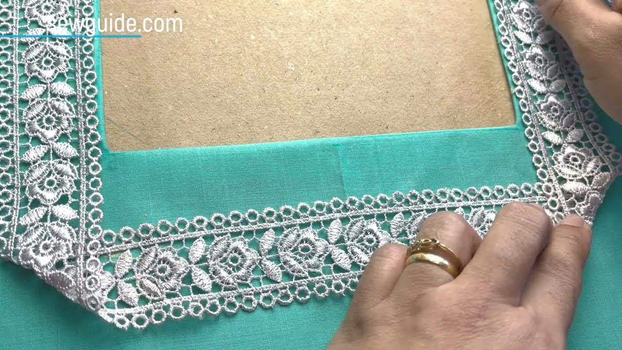 2 pretty ways to sew a Square neckline