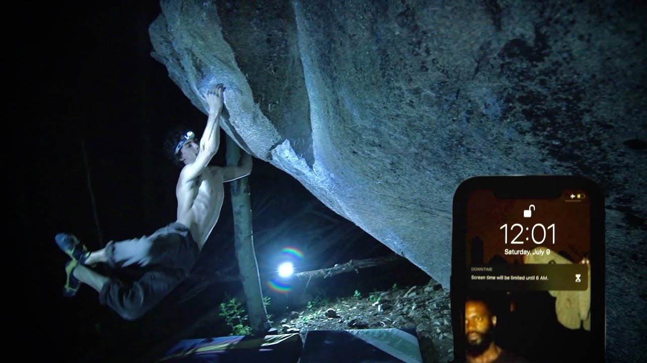 Bouldering All Nighter in Wild Basin