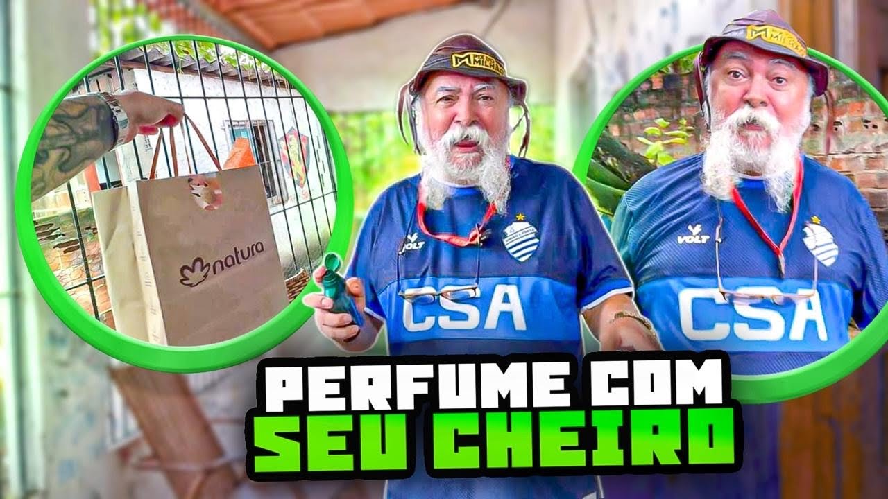 LUIZ DO SOM RECEBEU UM PERFUME ESPECIAL COM O CHEIRO DELE | RECEBIDOS DO LUIZ DO SOM