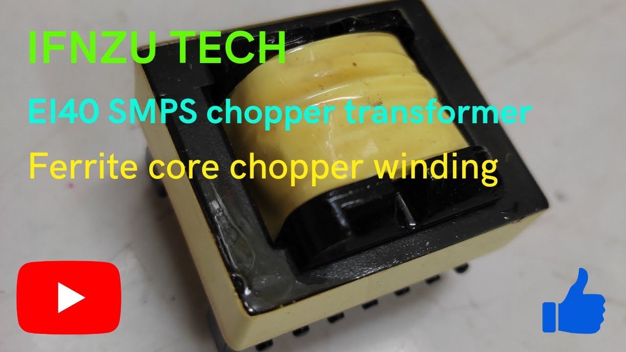ferrite core chopper winding