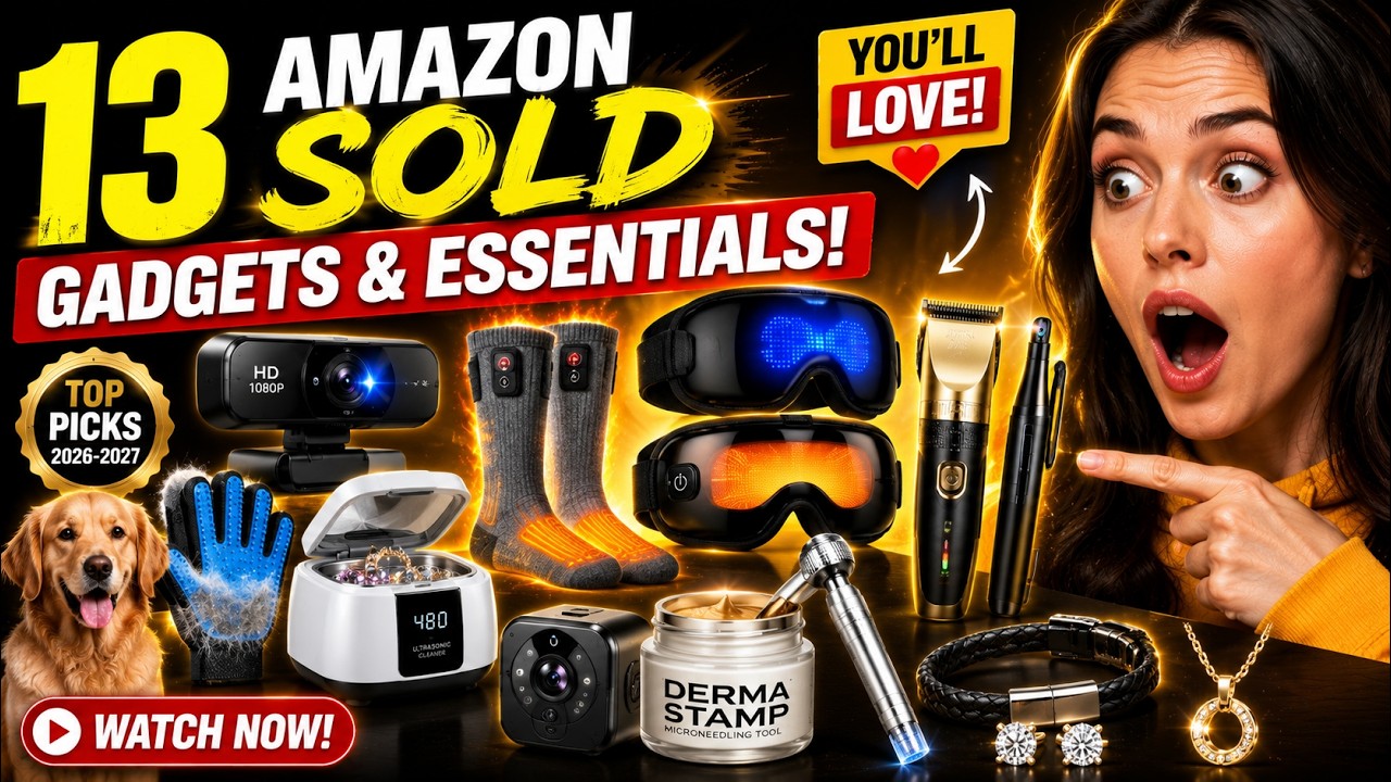 🔥 13 самых продаваемых гаджетов и товаров повседневного спроса на Amazon, которые вам понравятся 🔥
