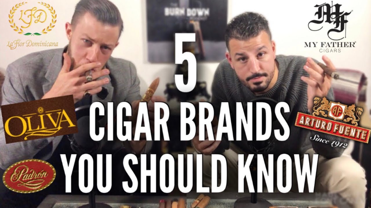 5 Cigar Brands YOU Should KNOW | The Burn Down Academy | Class 10