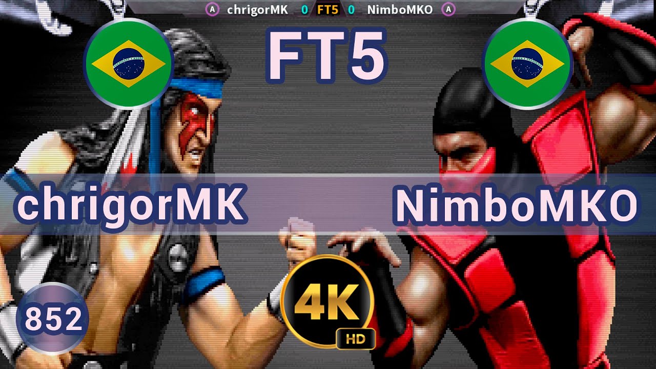 UMK3 - 🇧🇷 chrigorMK vs NimboMKO 🇧🇷 FT5 /4K 60FPS #umk3 #ultimatemortalkombat3 #team99hits #fightcade