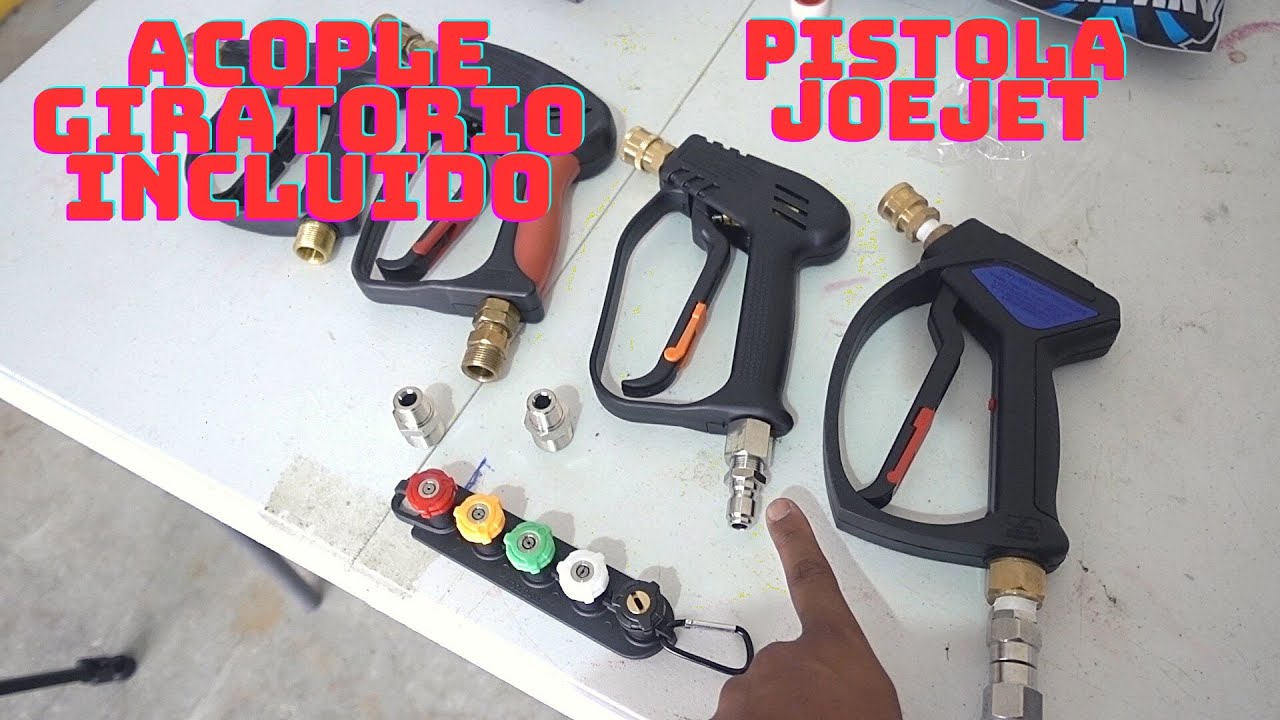 Pistola para la Hidrolavadora con Acople Giratorio Incluido de JoeJet