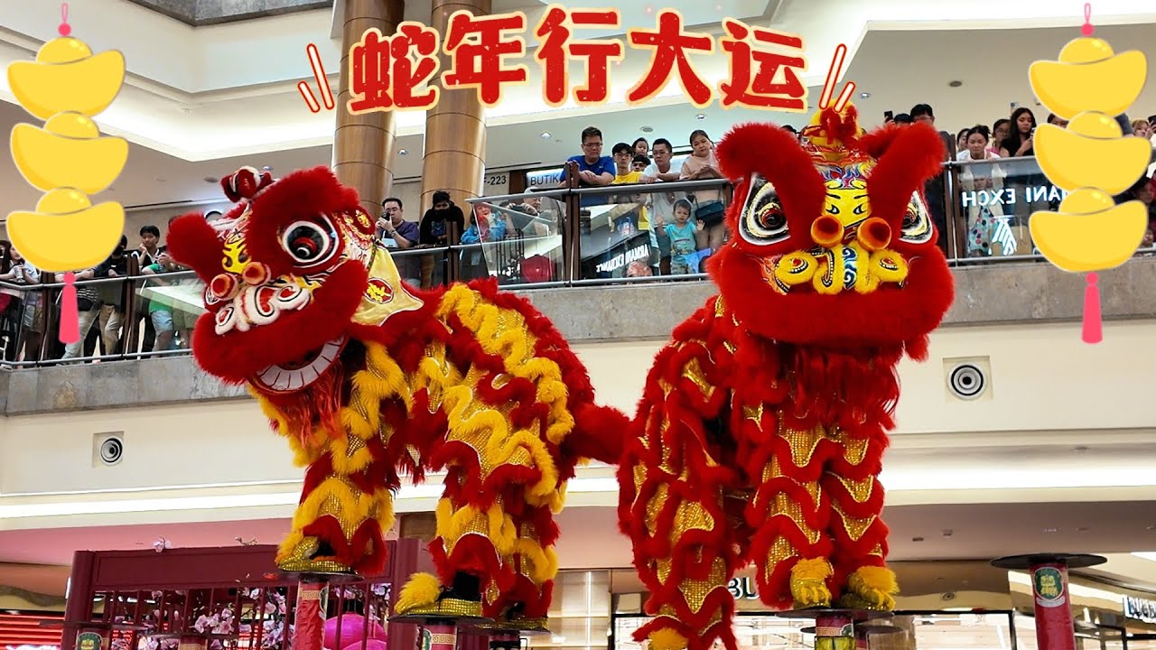 The Gardens Mall Acrobatic Lion Dance By Khuan Loke ~ CNY 2025