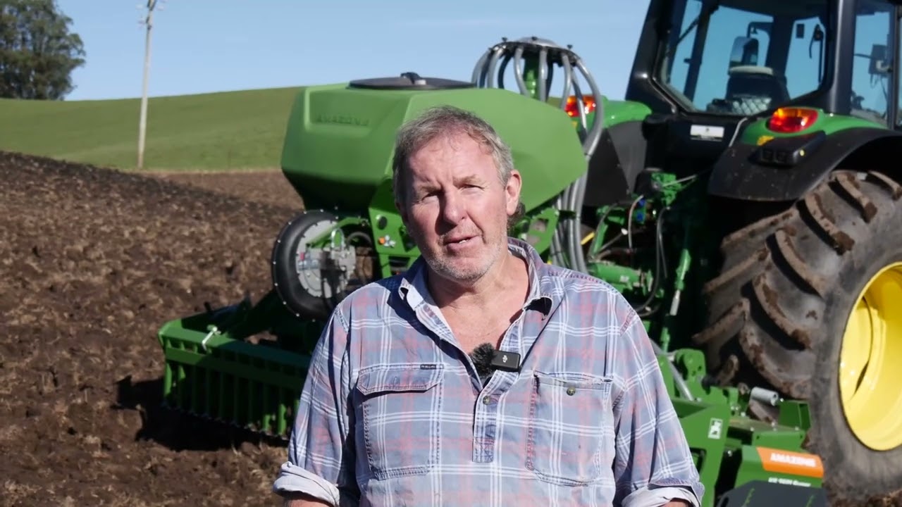 Mark Kerr's Testimonial on his AMAZONE KG 3501