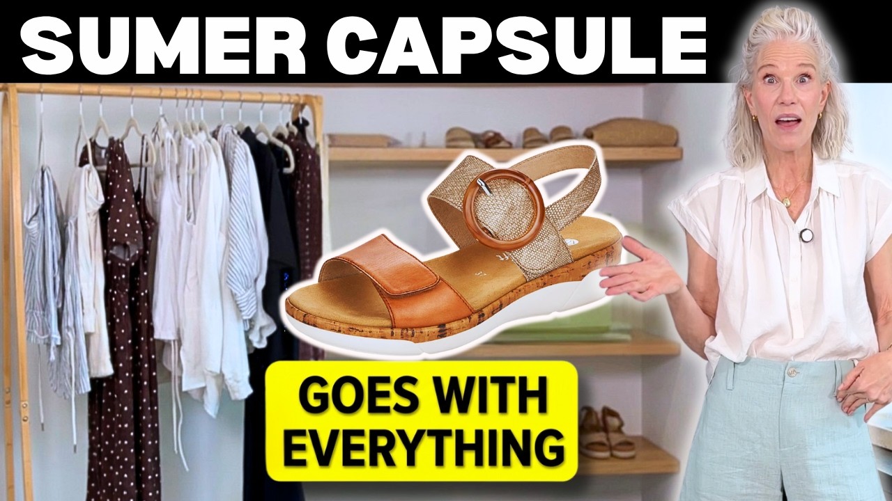 12 Piece Summer Capsule Wardrobe: The Hero Item! 50+