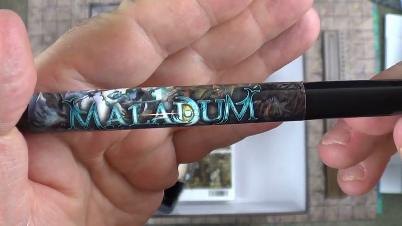 Unboxing #66 Part #2: Maladum -  Main Game