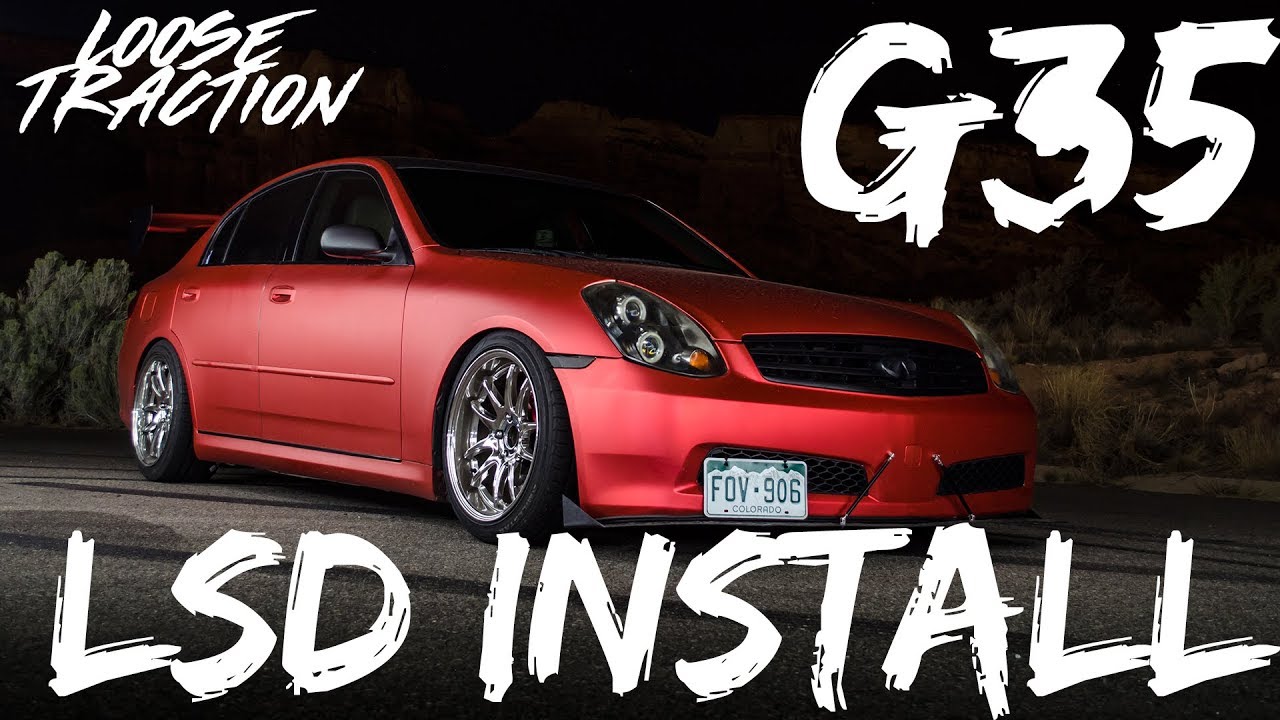 G35 Sedan 3.7 FD Differential Install (LSD)