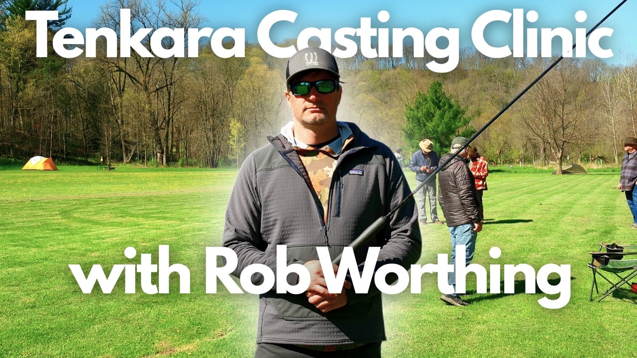 Tenkara Casting Clinic with Rob Worthing at the 2026 Midwest Tenkara Fest #tenkara #fishing #casting