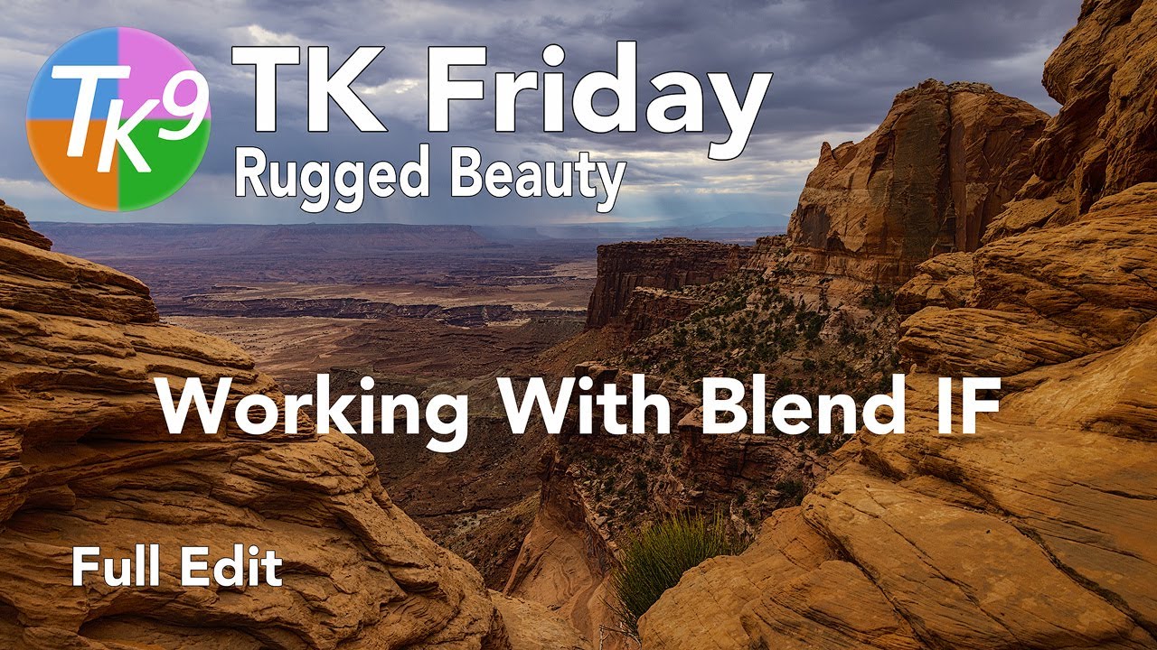 TK FRIDAY (Суровая красота) ПОЛНАЯ РЕДАКТИРОВАНИЕ (Работа с Blend If)