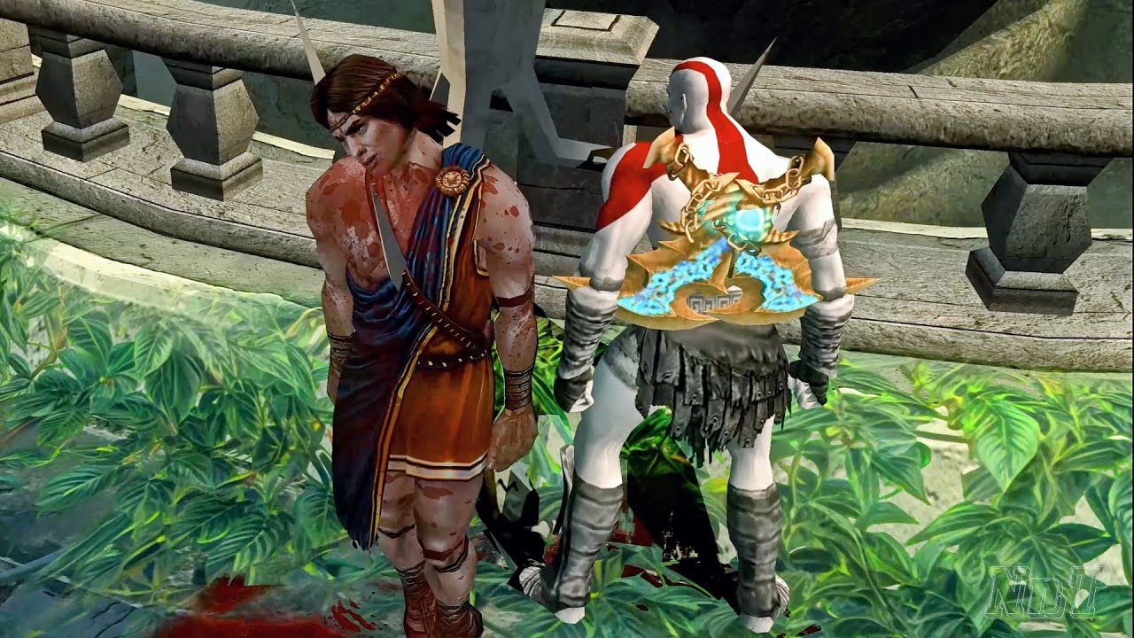GOD OF WAR 2: Ghost of Sparta Destroyed Perseus Boss