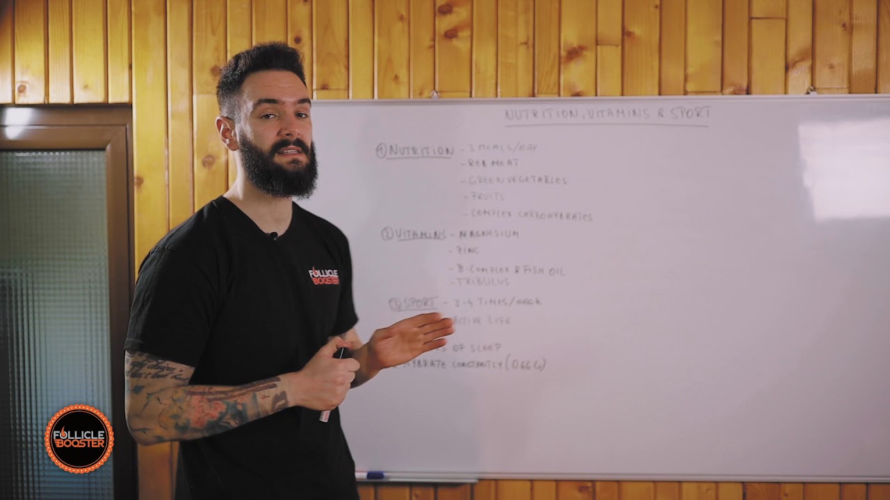 Beard Growth Course - 6 - Nutrition and Active Lifestyle