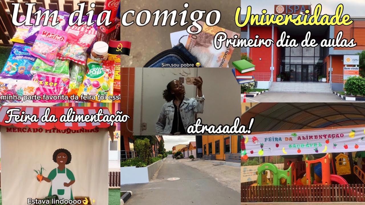 Vlog um dia comigo +universidade+compras em Angola🇦🇴