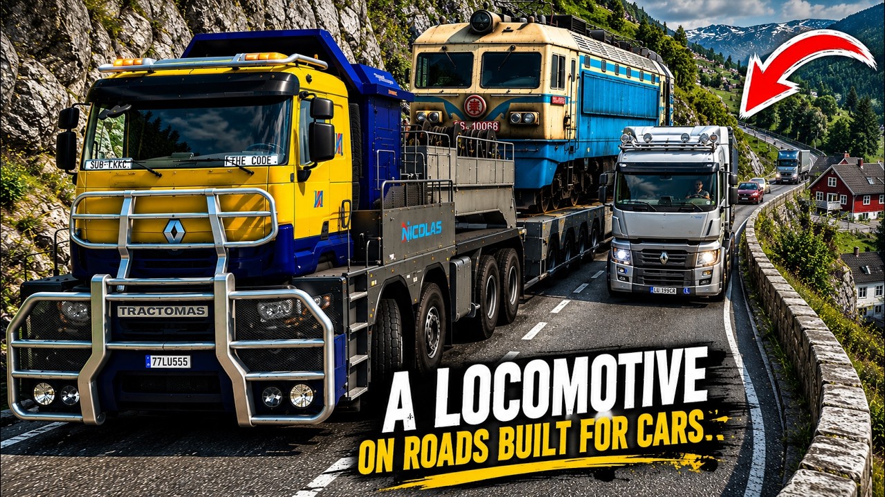 A Locomotive Through Northern Norway | ETS2