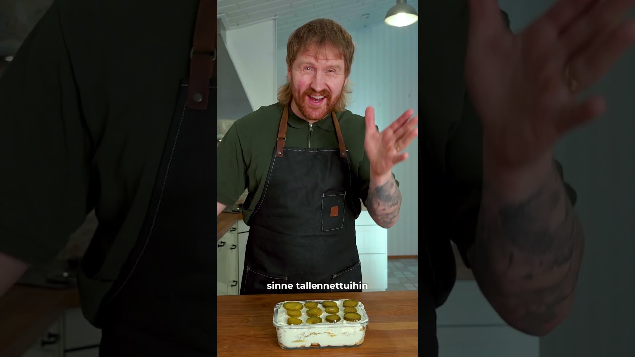 Kokeillaan  @itsmejuliette  suolakurkkutiramisu