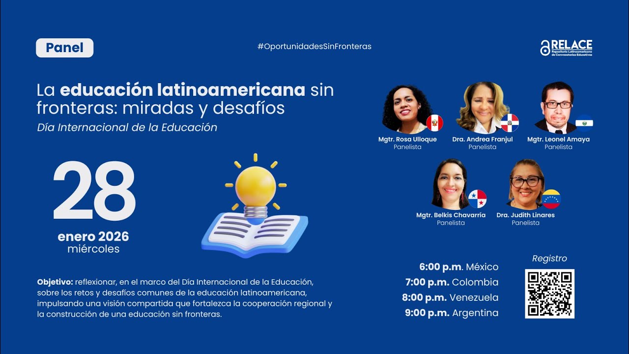 59. Panel: La educación latinoamericana sin fronteras: miradas y desafíos