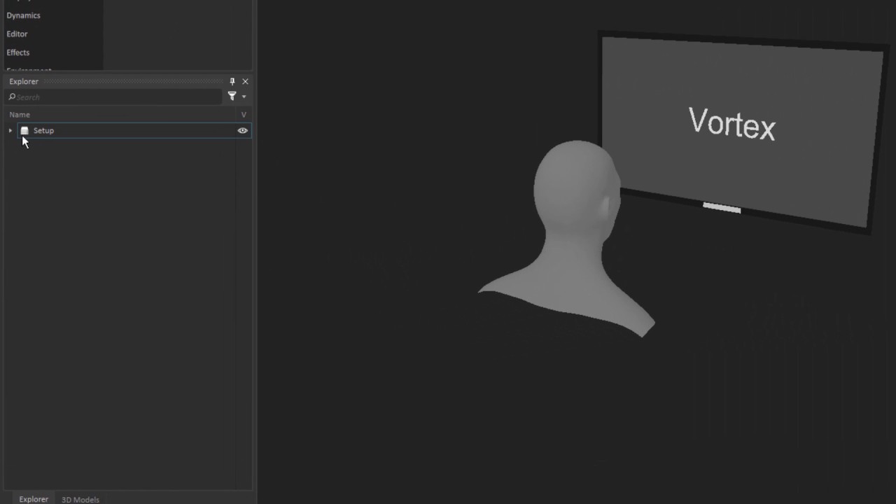 Distributing a Simulation with the Vortex Studio Player Part 2 - Changing Display Settings