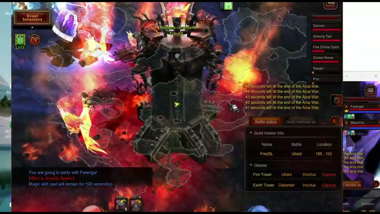 Arka War 5 GMO Mu Online 28/03/2026  (EndGame)