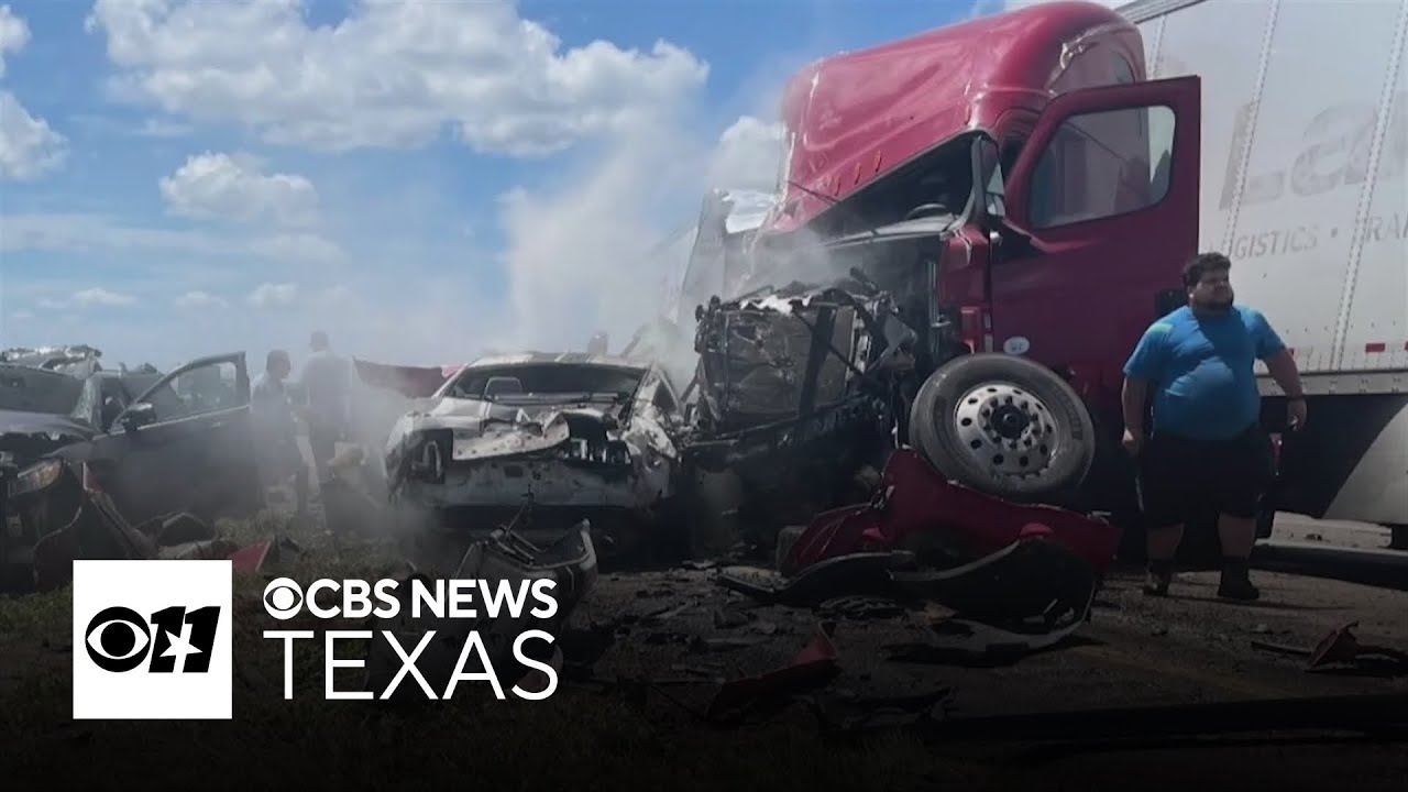 Residents shocked by devastating crash near Terrell that killed 5 after semi driver falls asleep