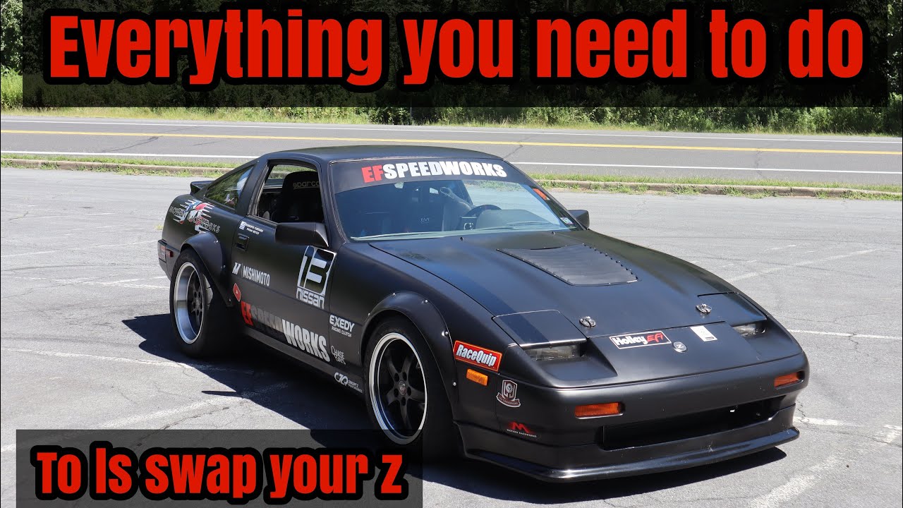 everything you need to know to ls swap a nissan 300zx #lsswap #s1sequential #fyp