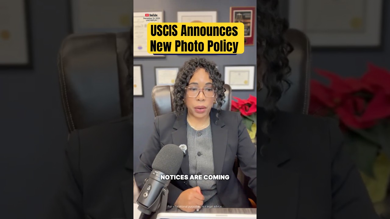 USCIS Announces New Photo Policy