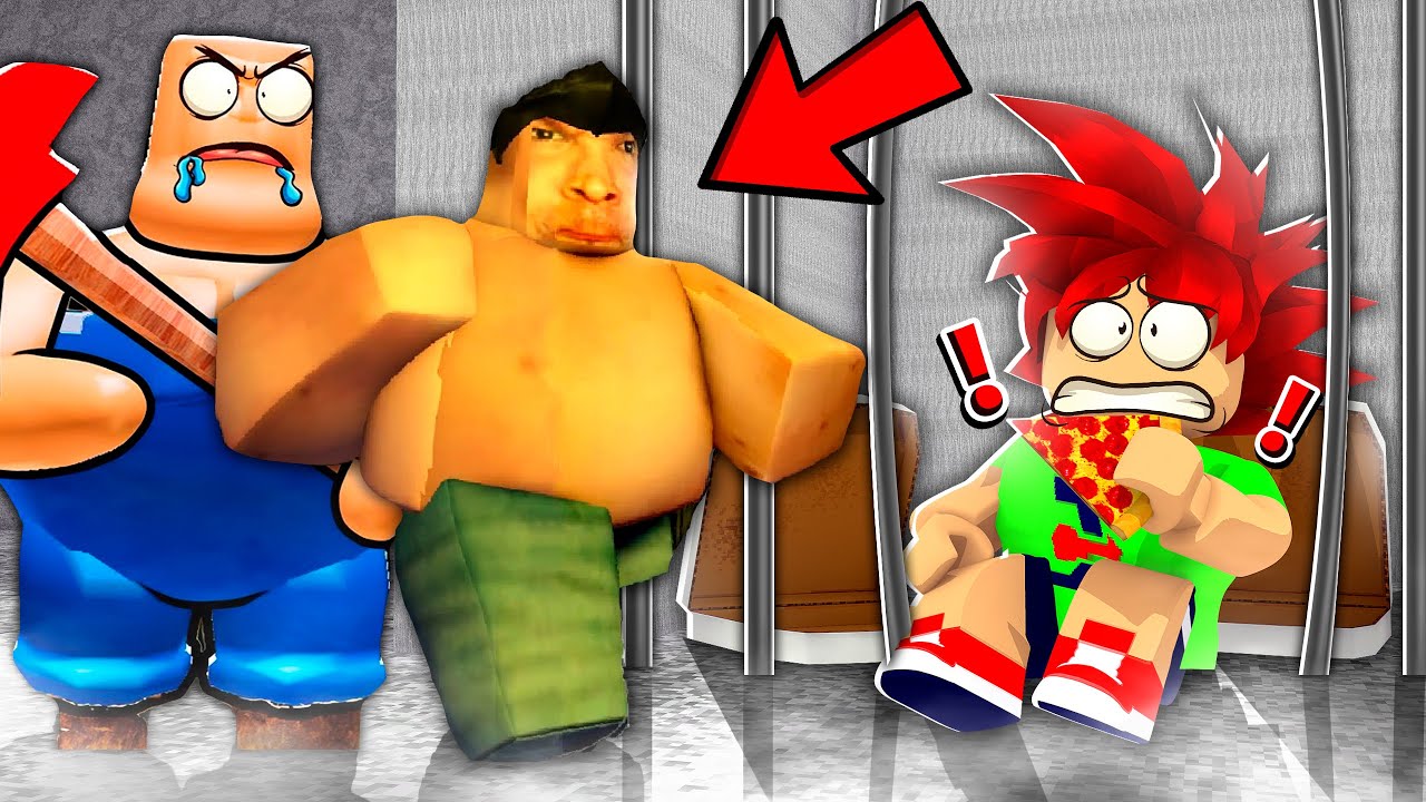 JIM GORD&Atilde;O E BOB COMEDOR DE PIZZA QUEREM ME PRENDER NO ROBLOX!!