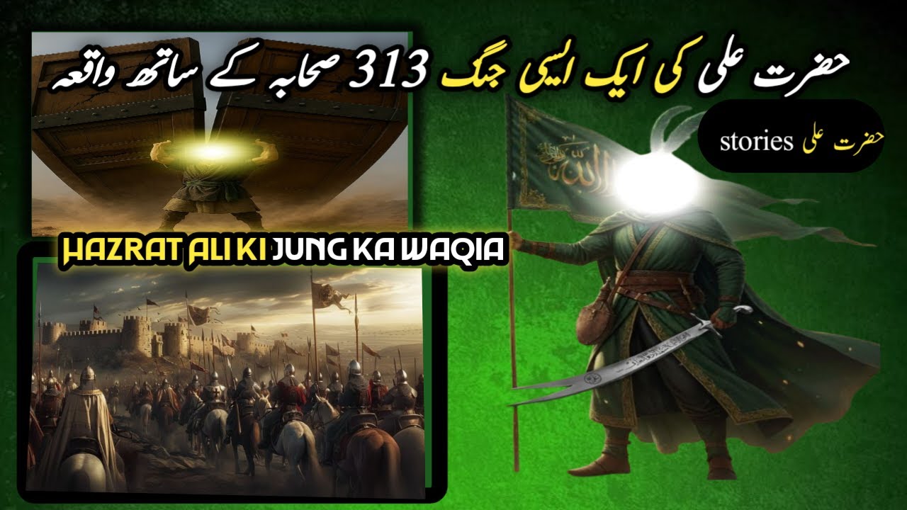 Hazrat Ali (R.A) Ki Taqat Aur Bahaduri Ka Sabse Bada waqia | Hazrat Ali ki stories | Raza qissa 