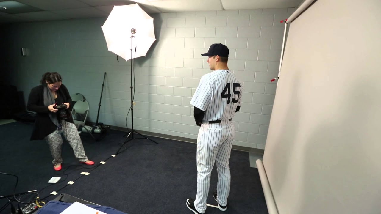 Behind the scenes at Yankees Media Day