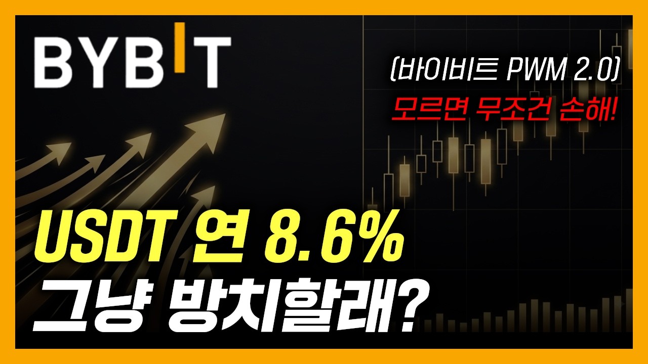 바이비트 연 8.6% 확정?! PWM 2.0으로 내 USDT 매일 불리는 법