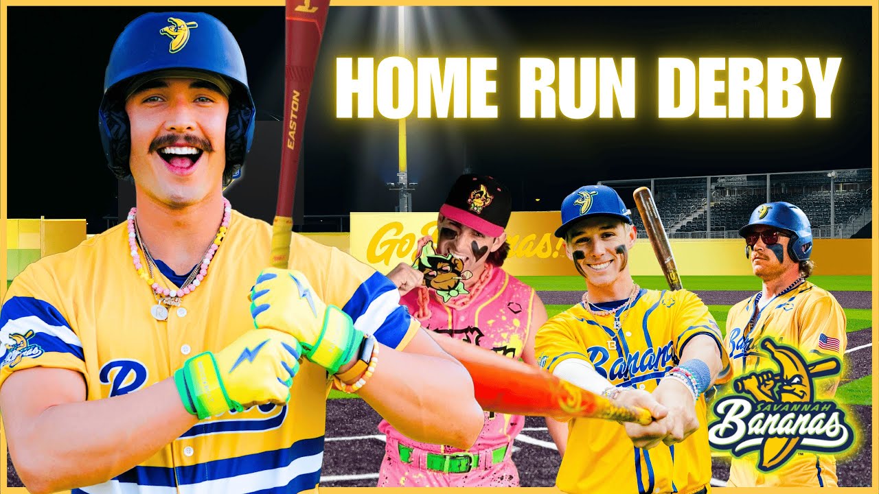 Home Run Derby at NEW Savannah Bananas Stadium Was WILD!