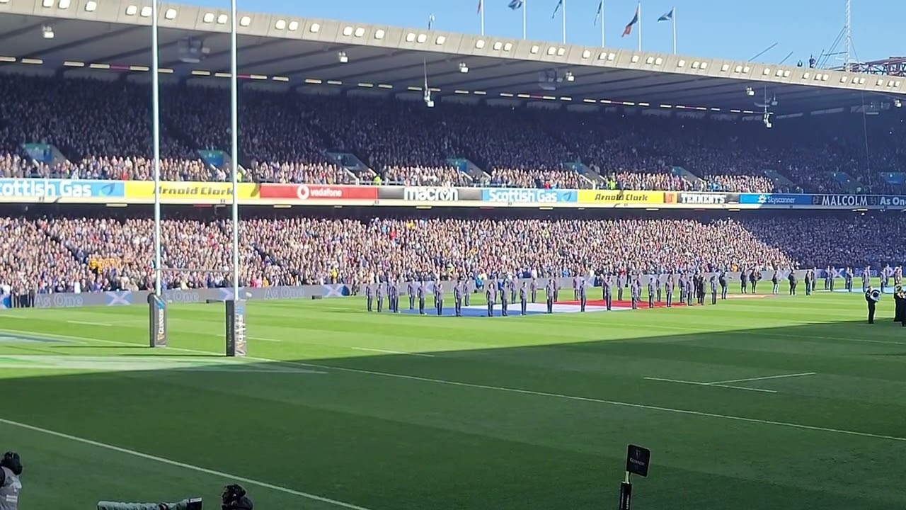 Flower of Scotland - Scotland vs France Murrayfield March 7th 2026