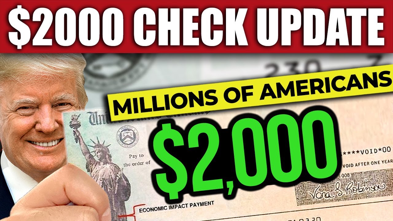 UPDATE: Trump&rsquo;s New $2000 Tariff Checks for Millions of Americans