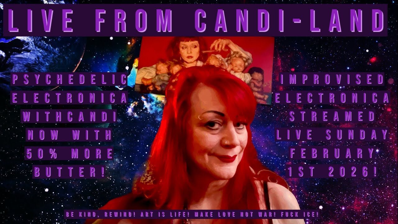 Live From Candi Land it's Sunday Night! The mild disaster show! Feb 1st 2026