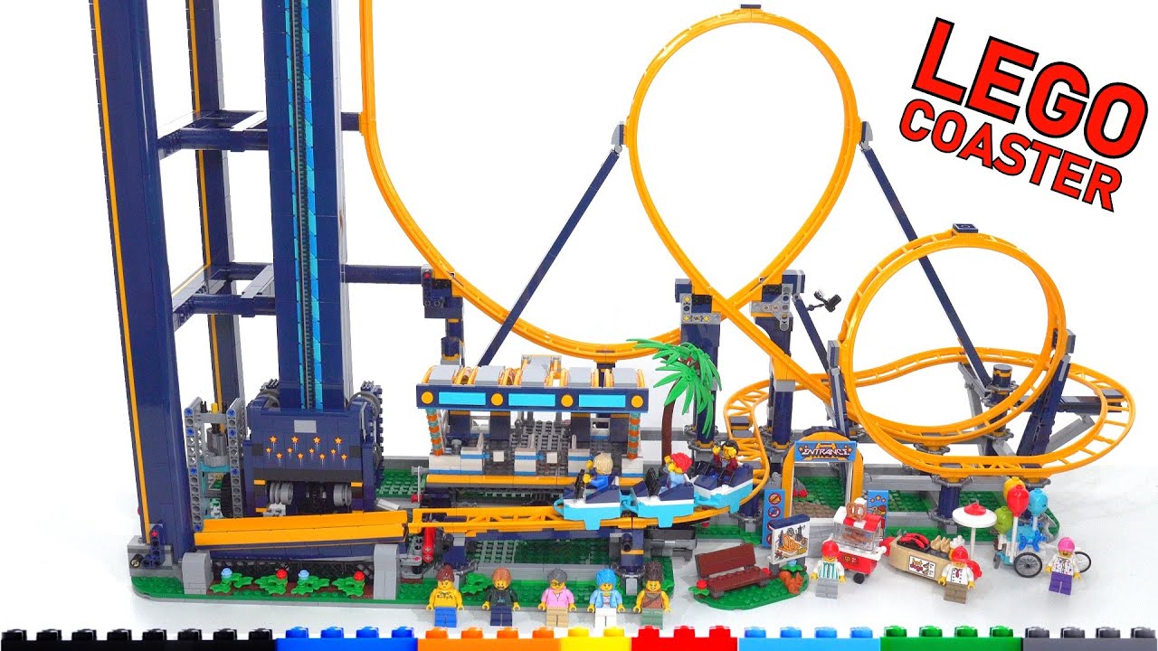 Обзор набора LEGO (Double) Loop Coaster! Работает ОТЛИЧНО, но не всем подходит.