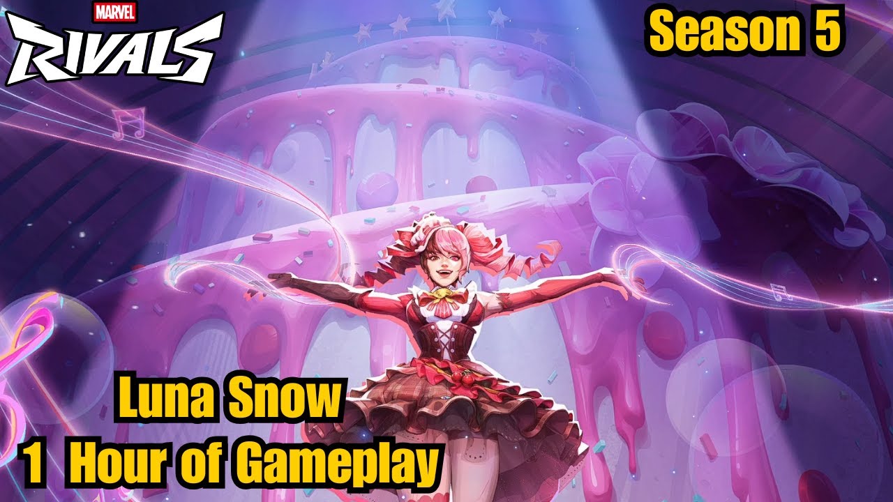 Luna Snow Cherry Delight 1 Hour of Gameplay | Marvel Rivals | Season 5