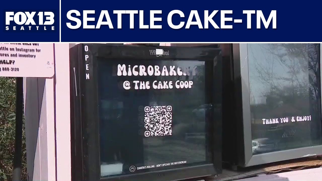 Seattle “Cake-TM” vending machine has customers lining up for sweet treats | FOX 13 Seattle