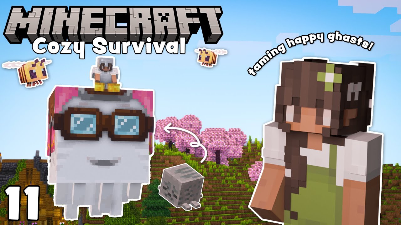 Exploring the Happy Ghast Update! | Minecraft Survival Let's Play - Ep. 11
