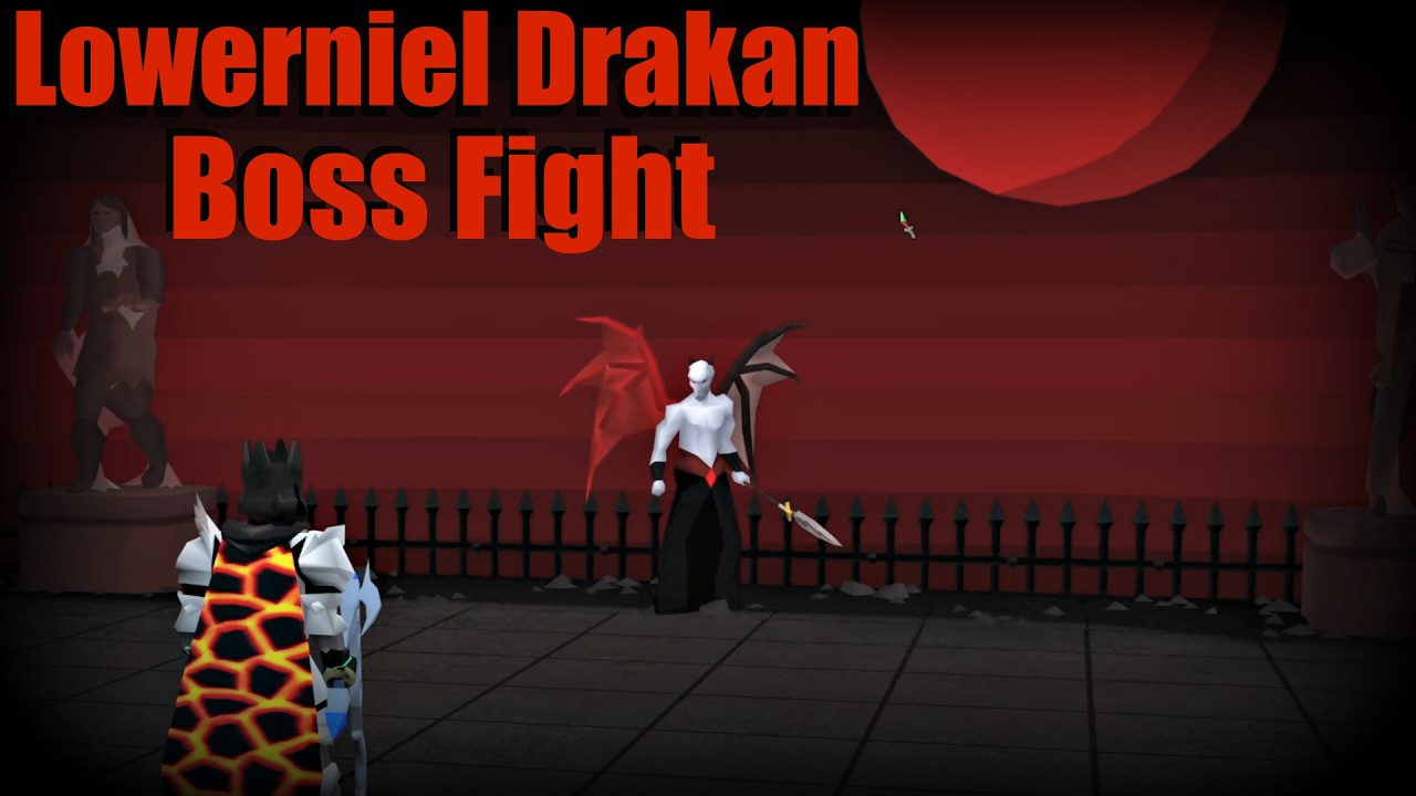 Lowerniel Drakan Final Boss Fight [HD] | The Blood Moon Rises