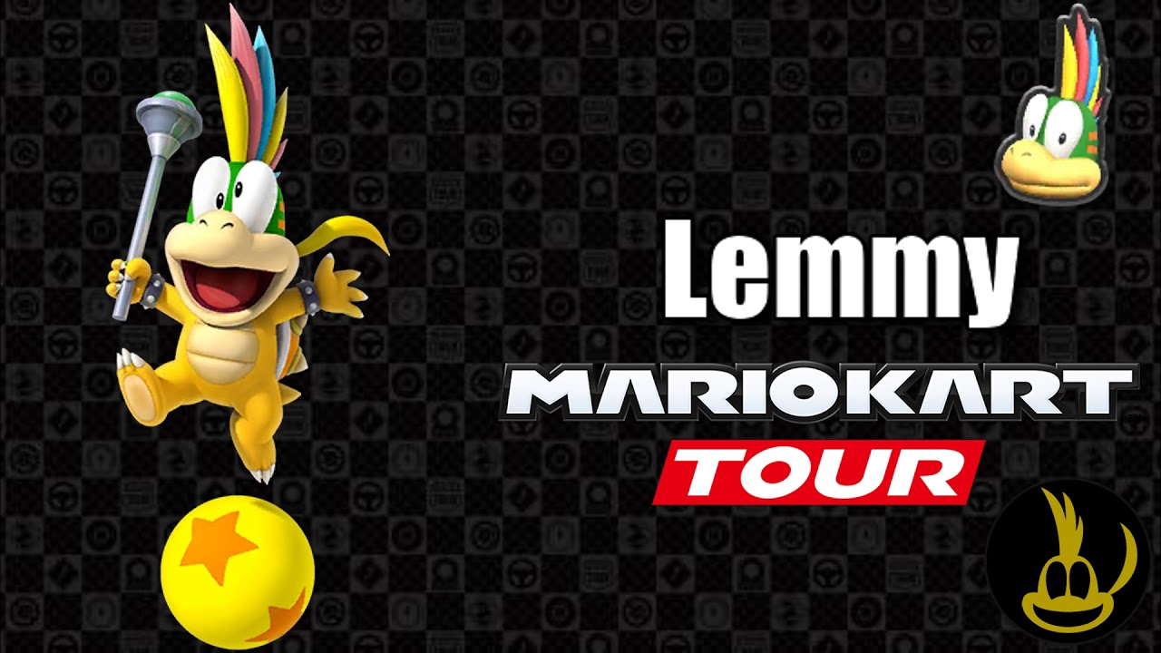 Mario Kart Tour - Lemmy's Voice Lines