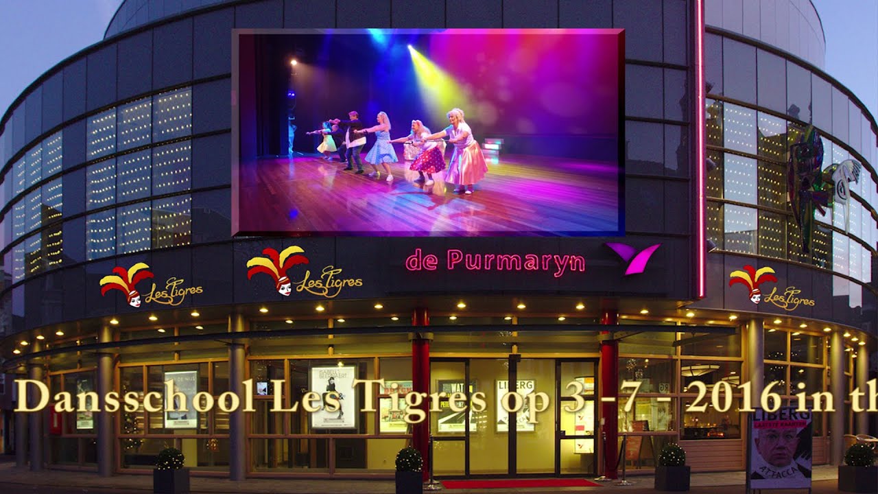 Impressie Dansschool Les Tigres in Theater de Purmaryn