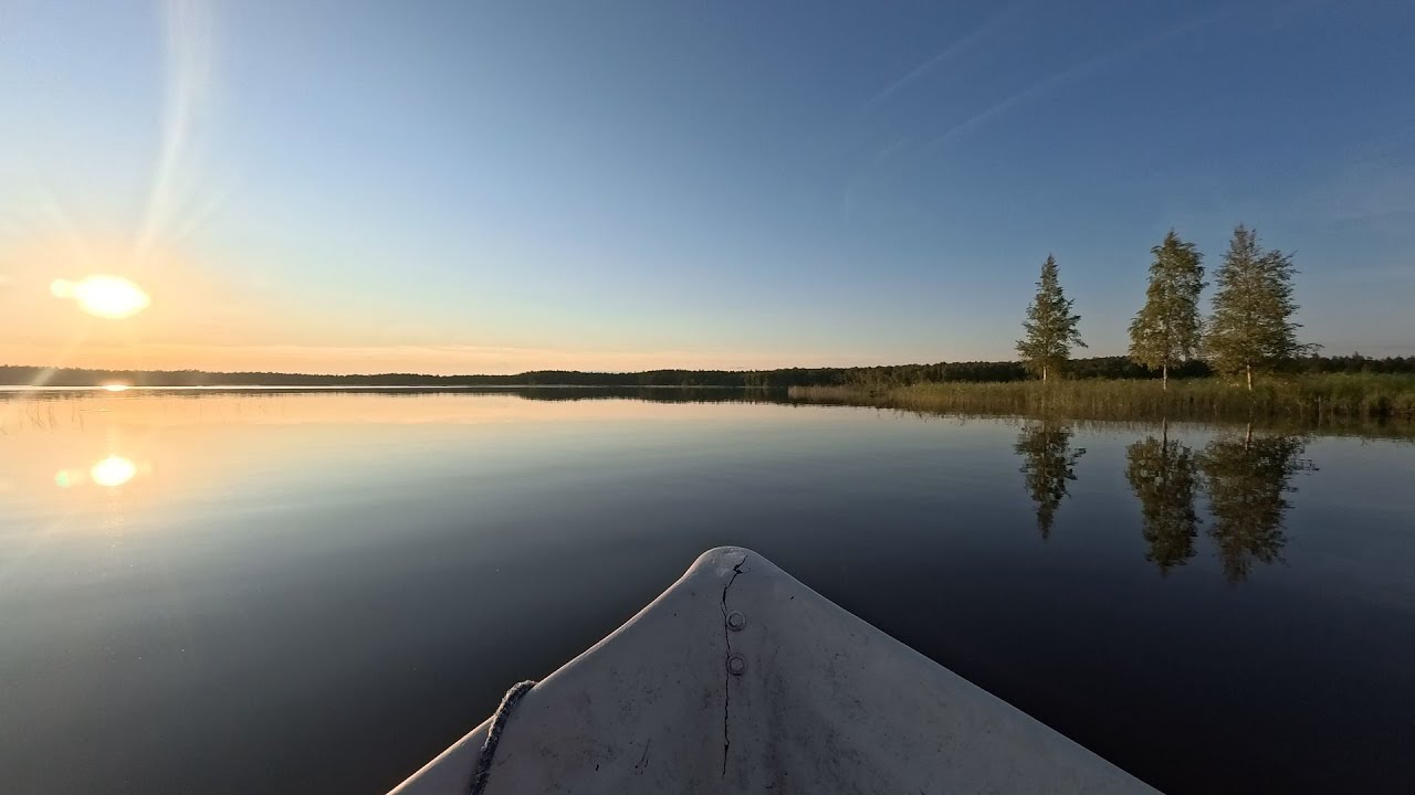 Relaxing Boat Ride in Estonia &ndash; Lake Kaisma in 4K (Silent Video)
