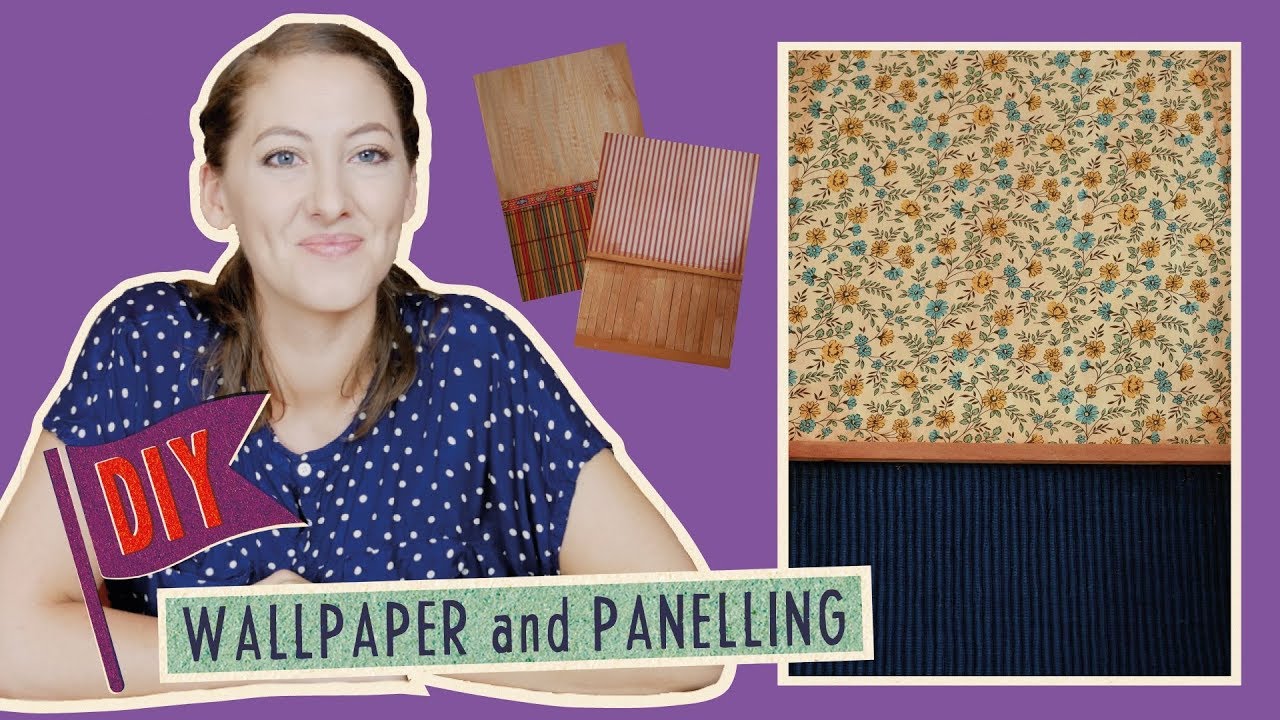DIY Wallpaper and Panelling | Mouse Mansion Tutorial