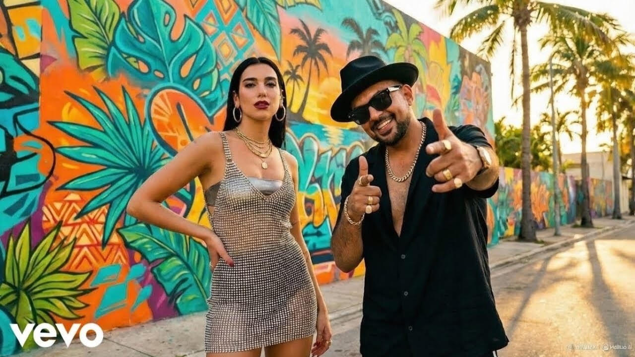 Sean Paul x Dua Lipa - Midnight Magnet (Official Lyrics Video)
