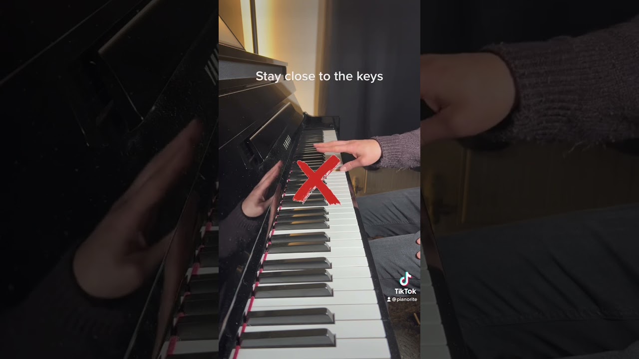How to play fast scales on the piano