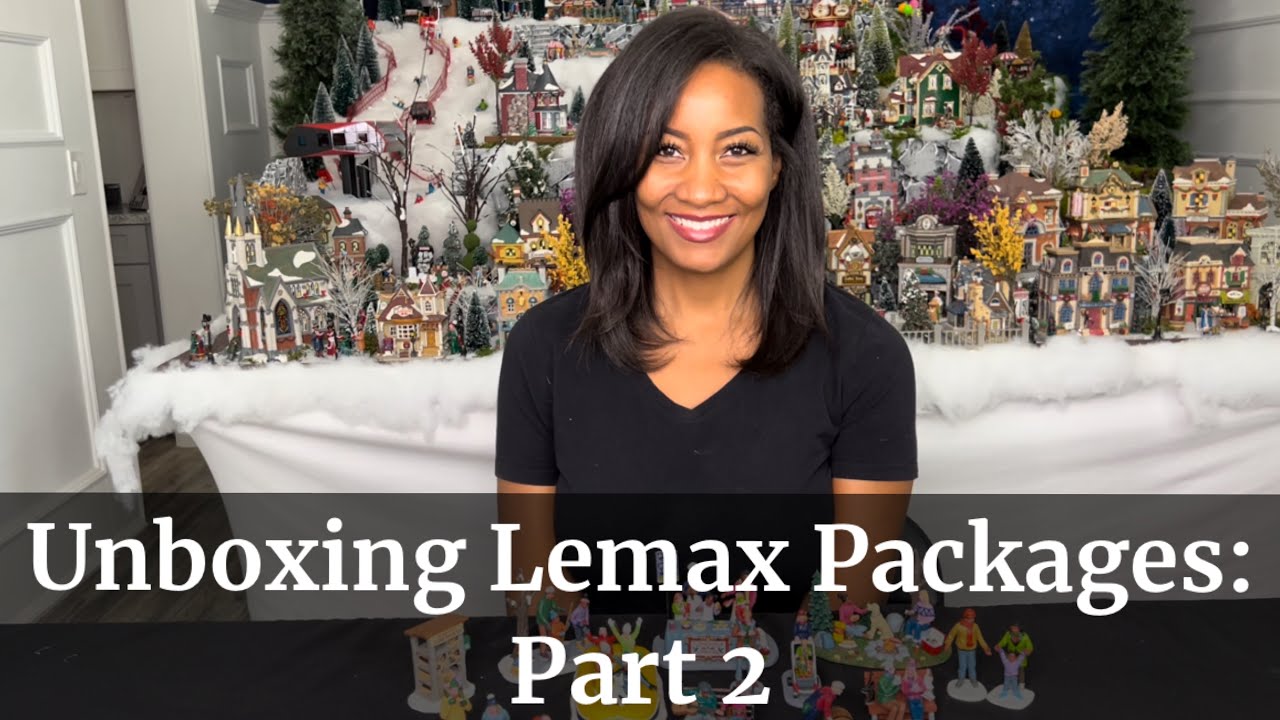 Unboxing Lemax Packages Part 2