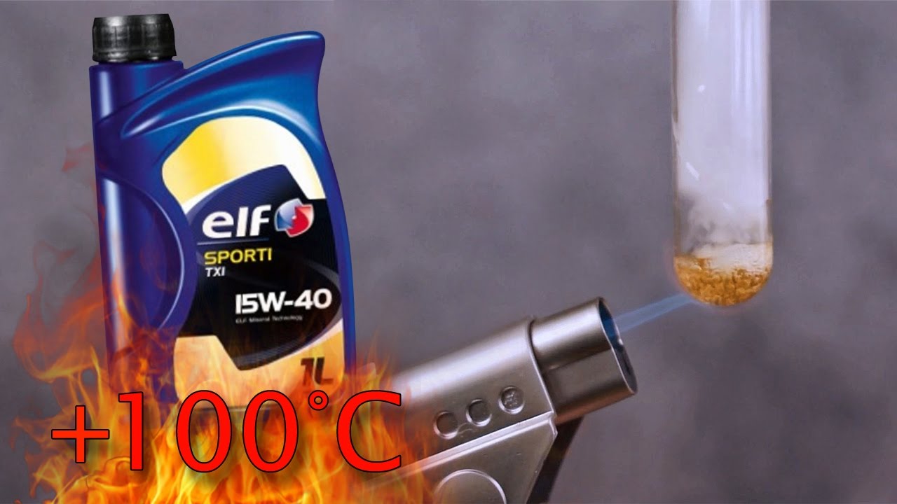 Elf Sporti TXI 15W40 Jak czysty jest olej silnikowy? Test powyżej 100&deg;C