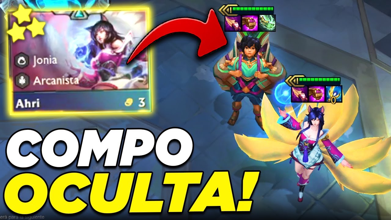 😱 NADIE JUEGA ESTO la COMPO de AHRI 3 ESTRELLAS en TFT SET 16
