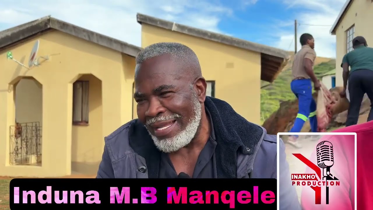 Induna yeNkosi yeSizwe eNtembeni eMelmoth M.B Manqele ezibongela ngokwenziwe iNdodana yakhe uSakhile