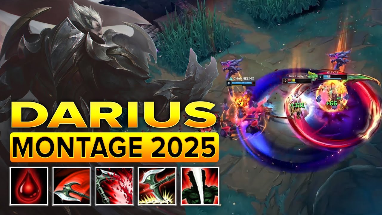 Darius Montage 2025 - High Elo Darius Best Plays Season 15